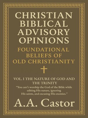 cover image of Christian Biblical Advisory Opinions